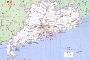 广东地图